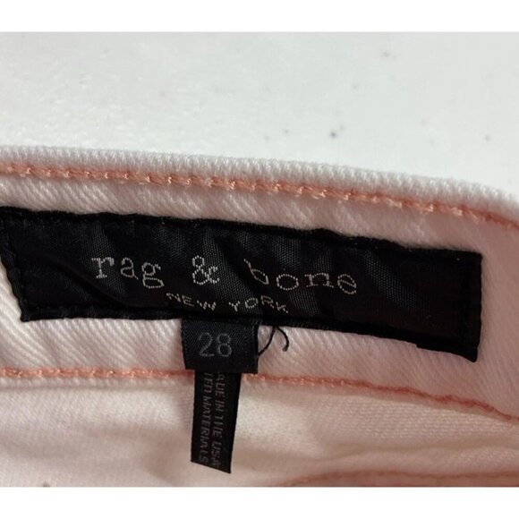 Rag & Bone HIGH RISE‎ Floral Jean Shorts Denim Size 28 x 2.5" Casual - Picture 7 of 9